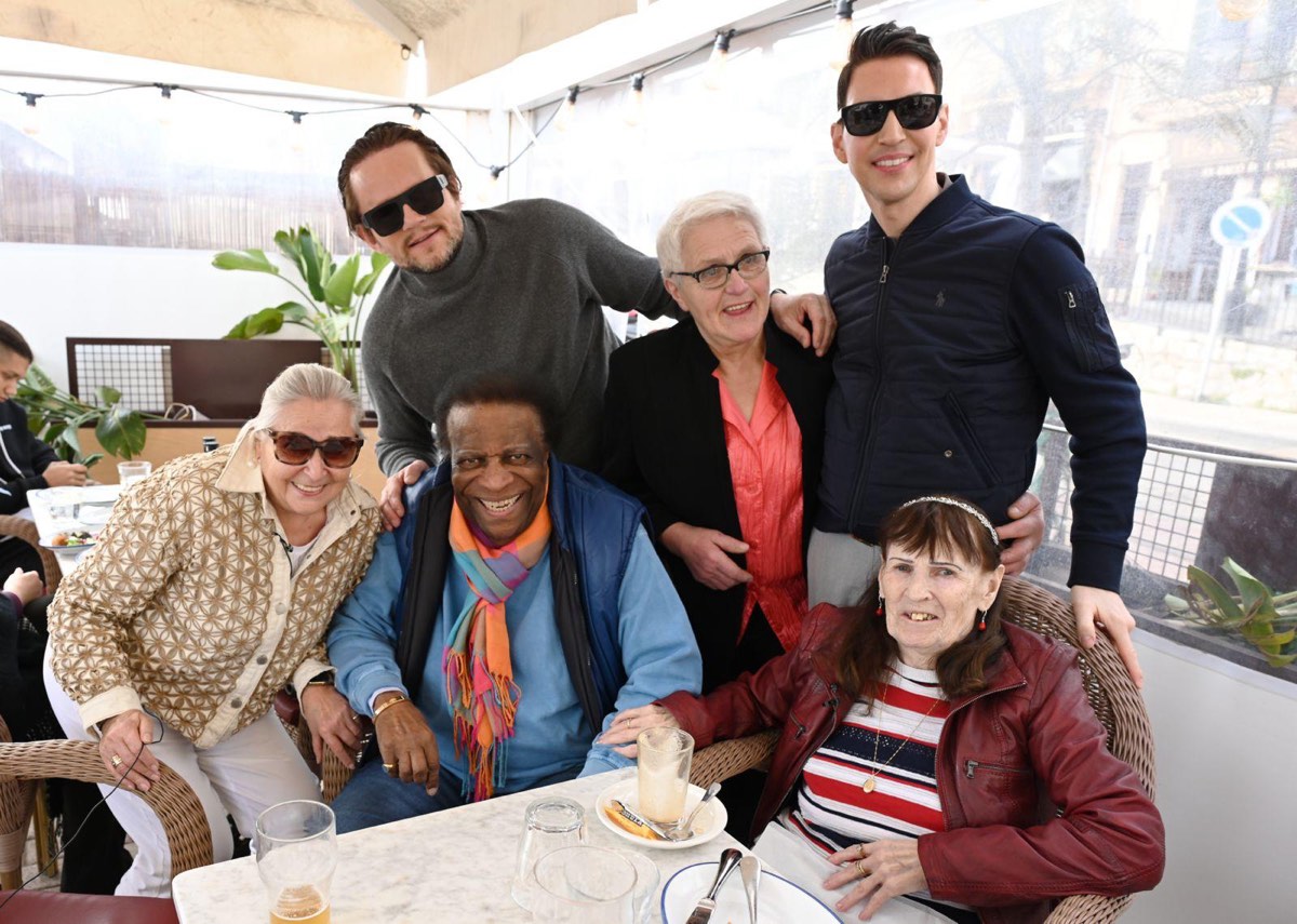 Treffen mit Roberto Blanco auf Mallorca